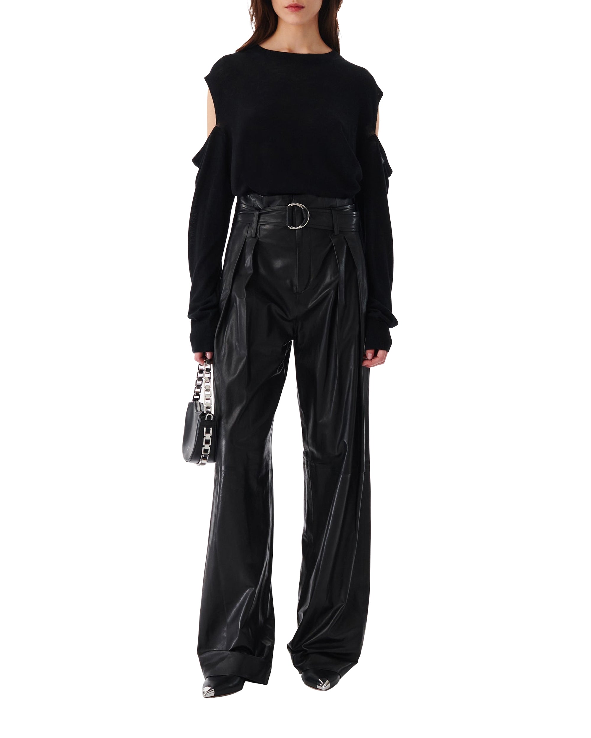 Hastin wool jumper - Black