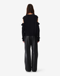 Hastin wool jumper - Black