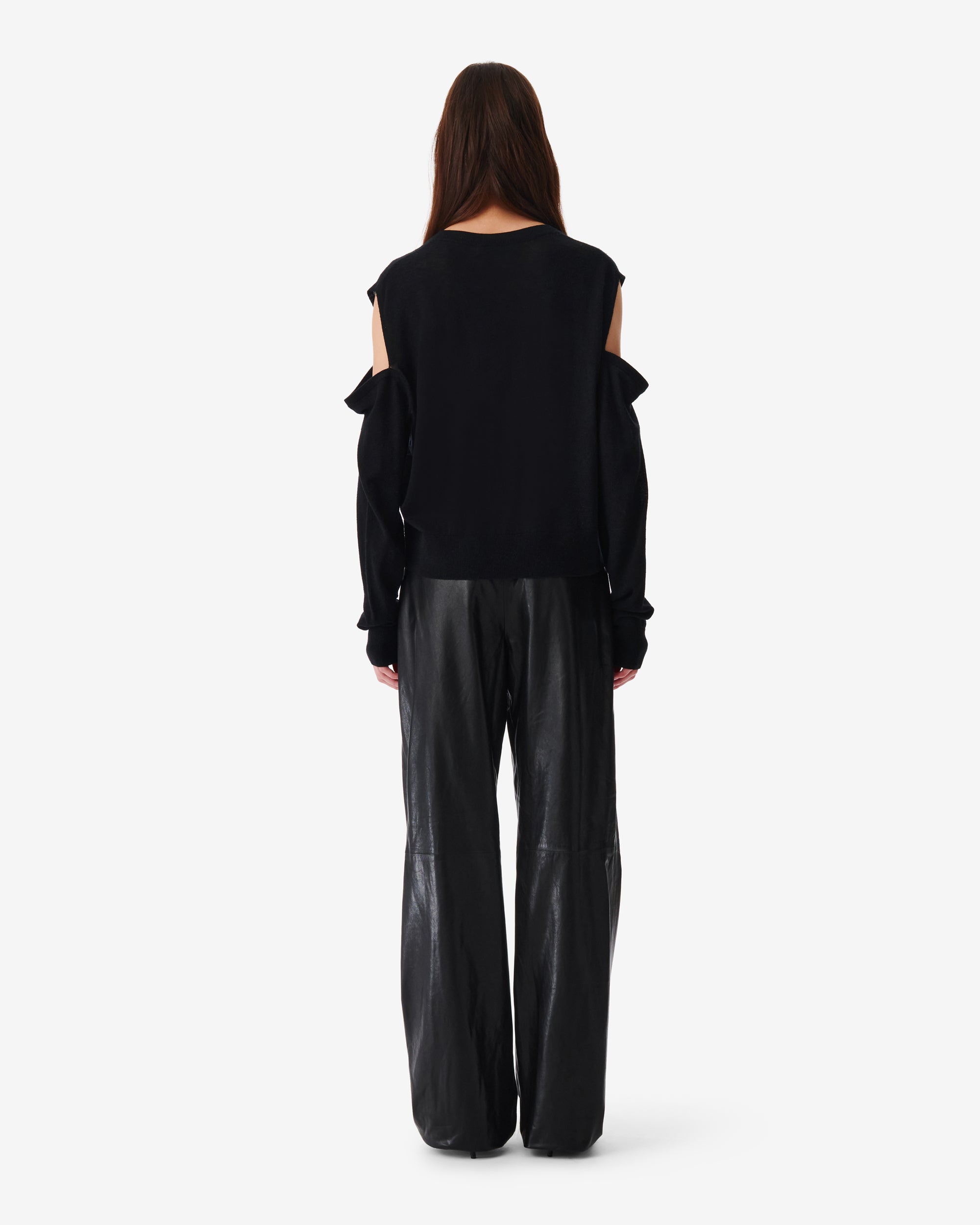 Hastin wool jumper - Black
