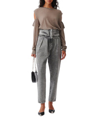 Hastin wool jumper - Stone Grey