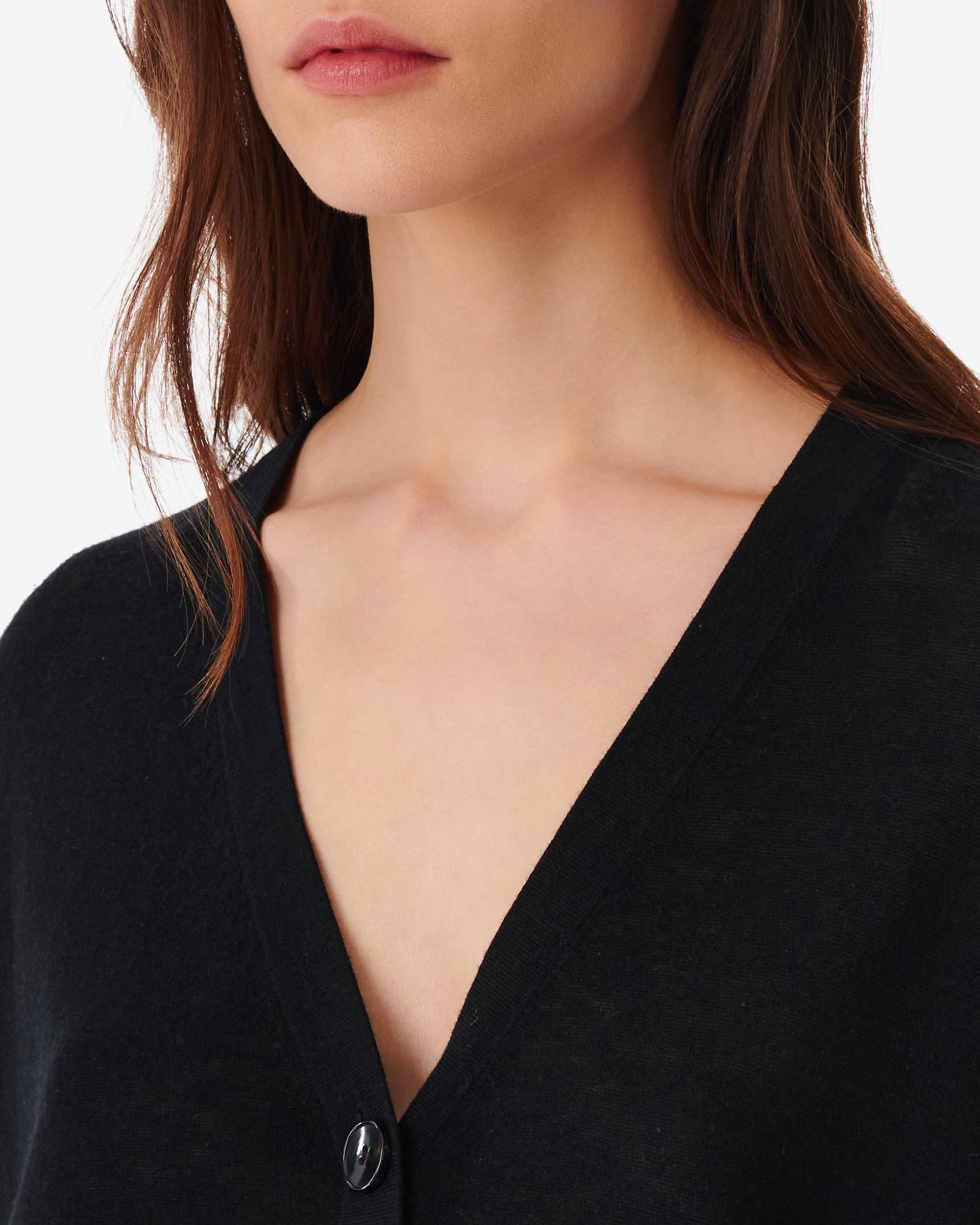Hawio wool jumper - Black