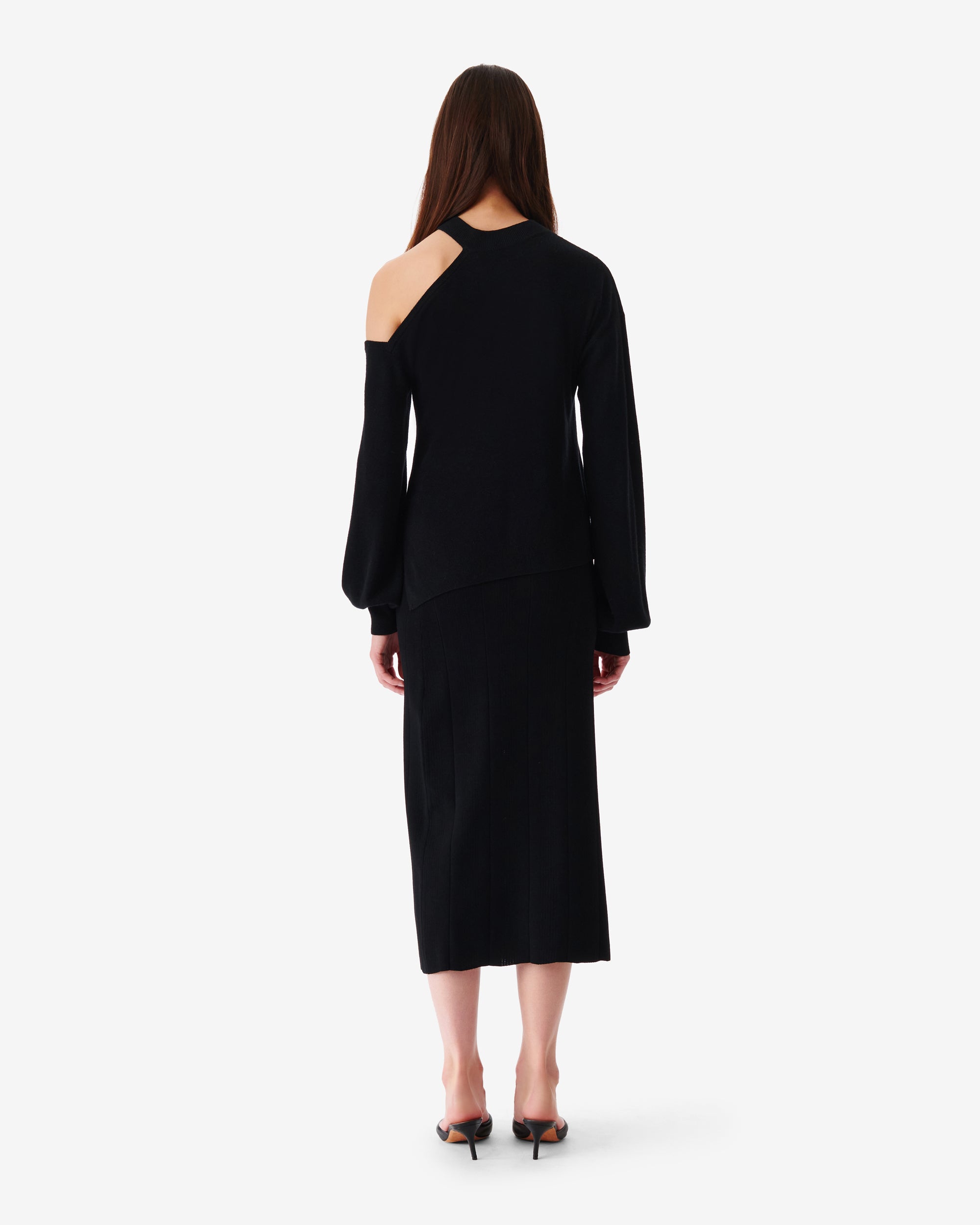 Heleni wool jumper - Black