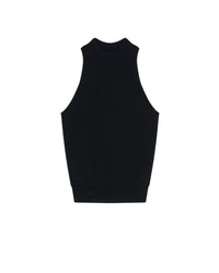 Maewa sleeveless knit top - Black