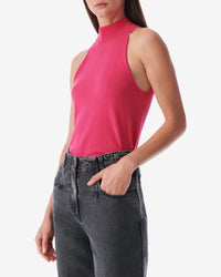 Maewa sleeveless knit top - Fushia