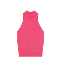 Maewa sleeveless knit top - Fushia