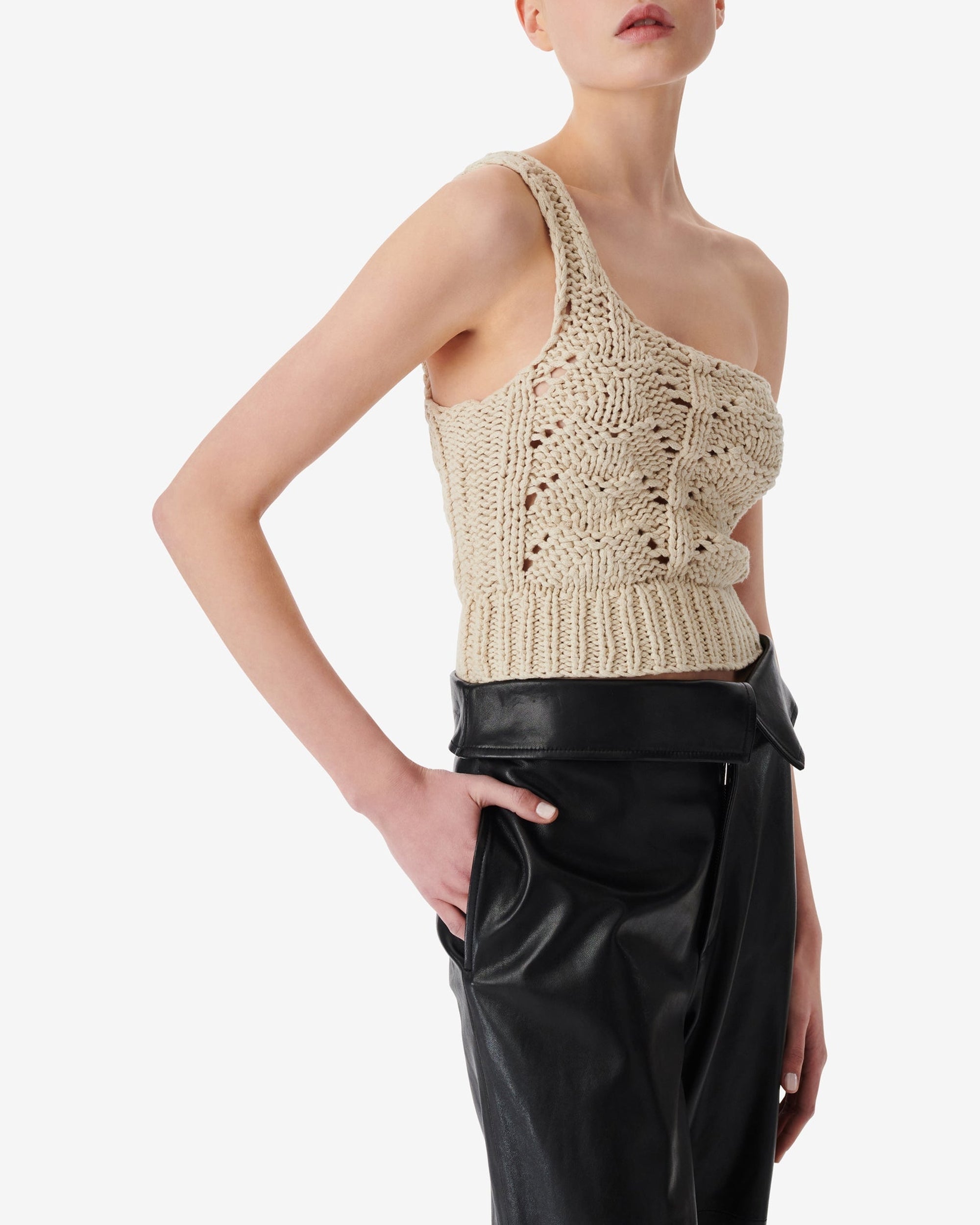 Malta knitted jumper - Light Grey
