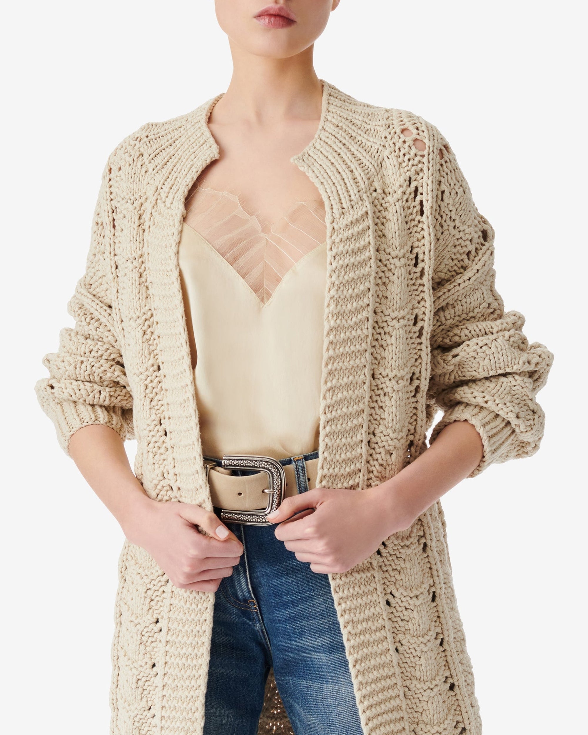 Mimite knitted jumper - Light Grey