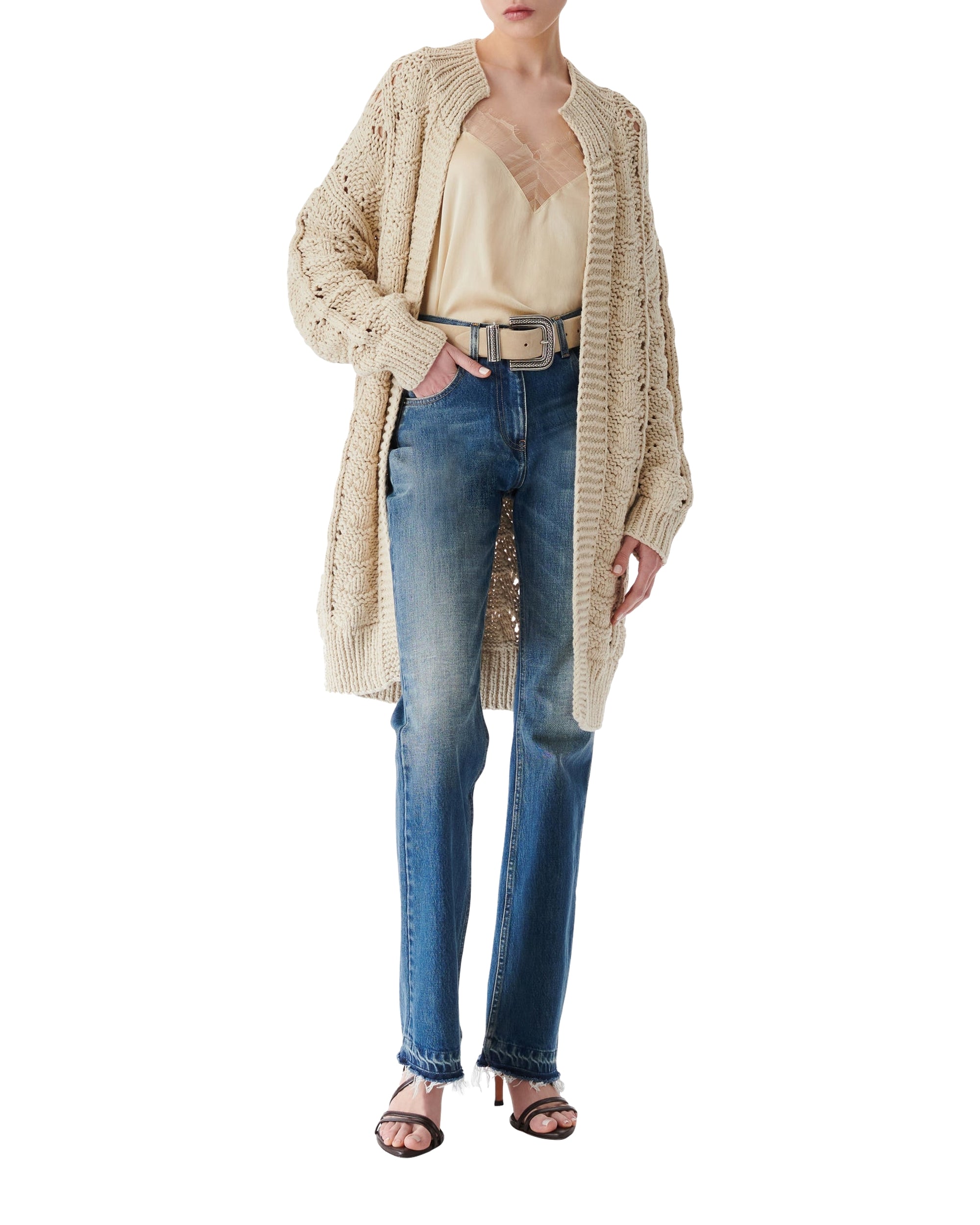 Mimite knitted jumper - Light Grey