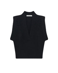 Nerea knitted jumper - Black