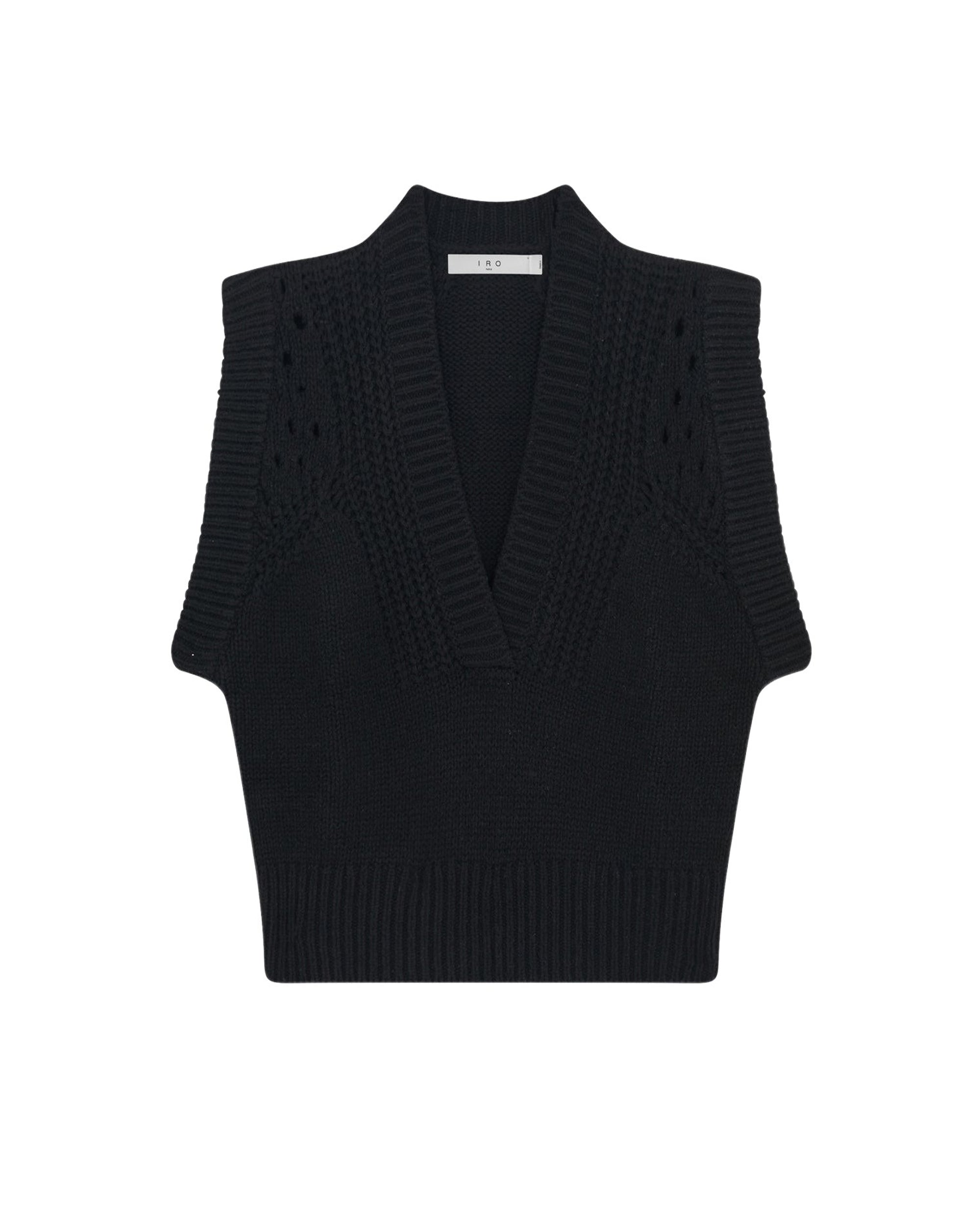 Nerea knitted jumper - Black