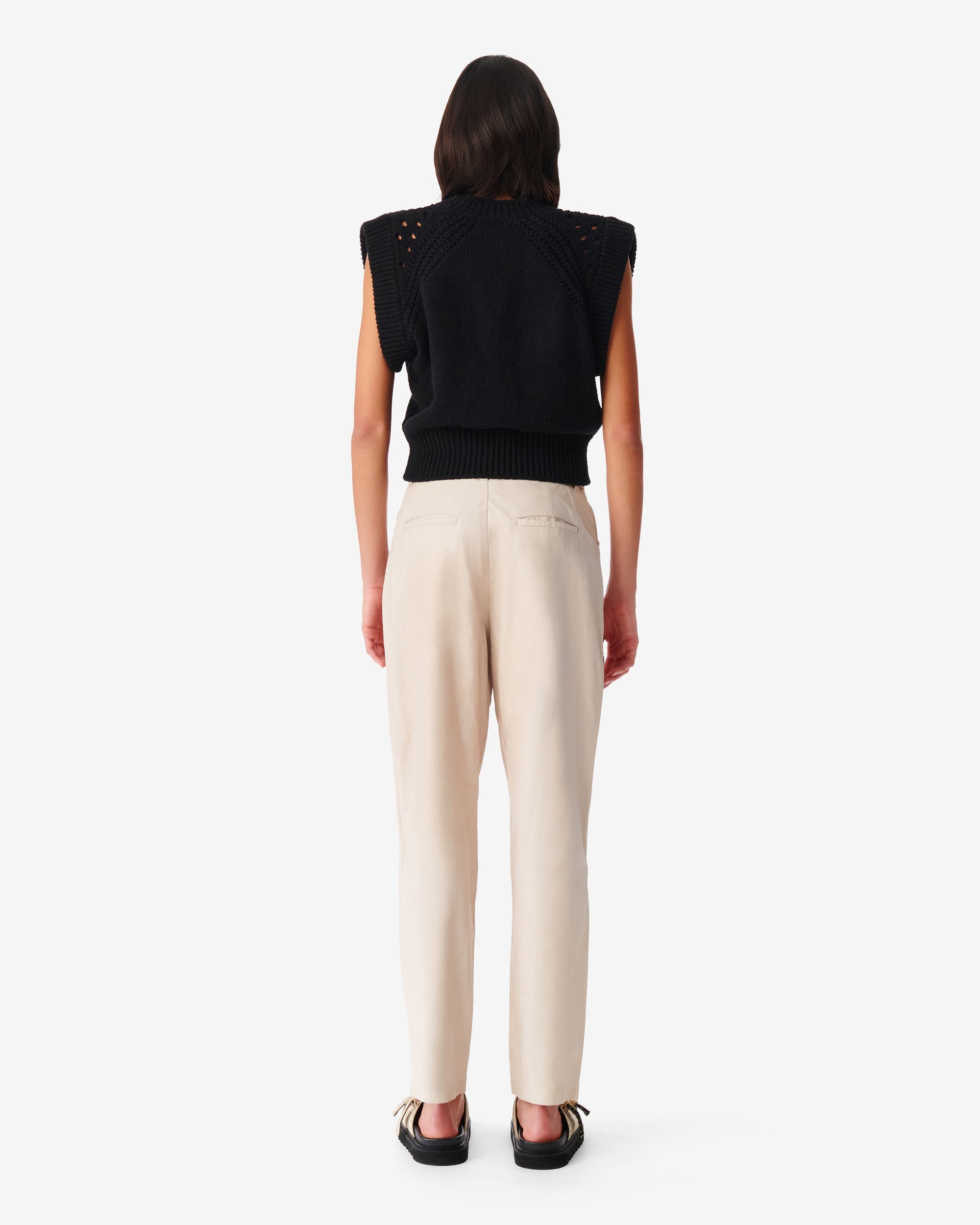 Nerea knitted jumper - Black
