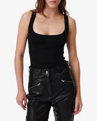 Shimas silk top - Black