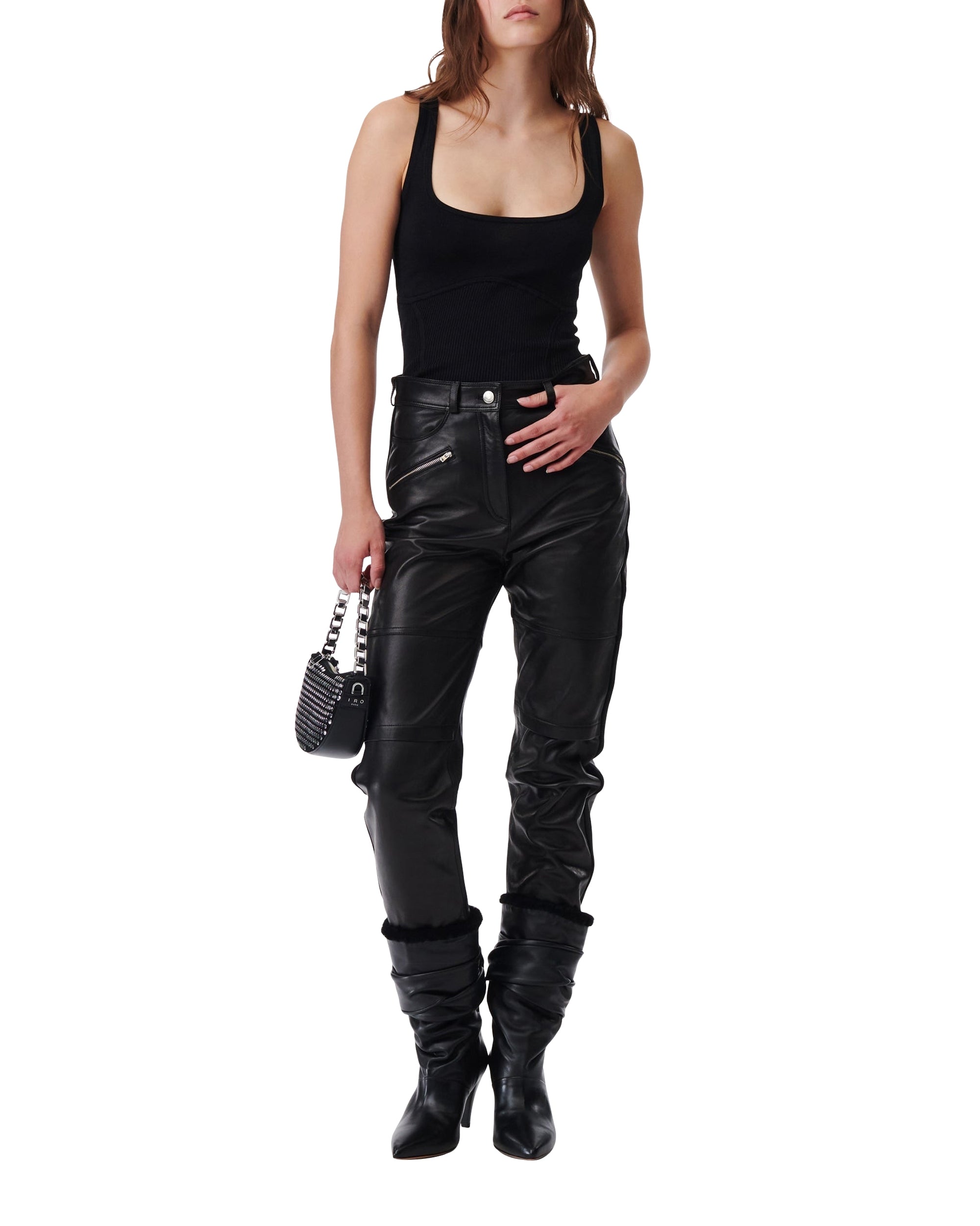 Shimas silk top - Black