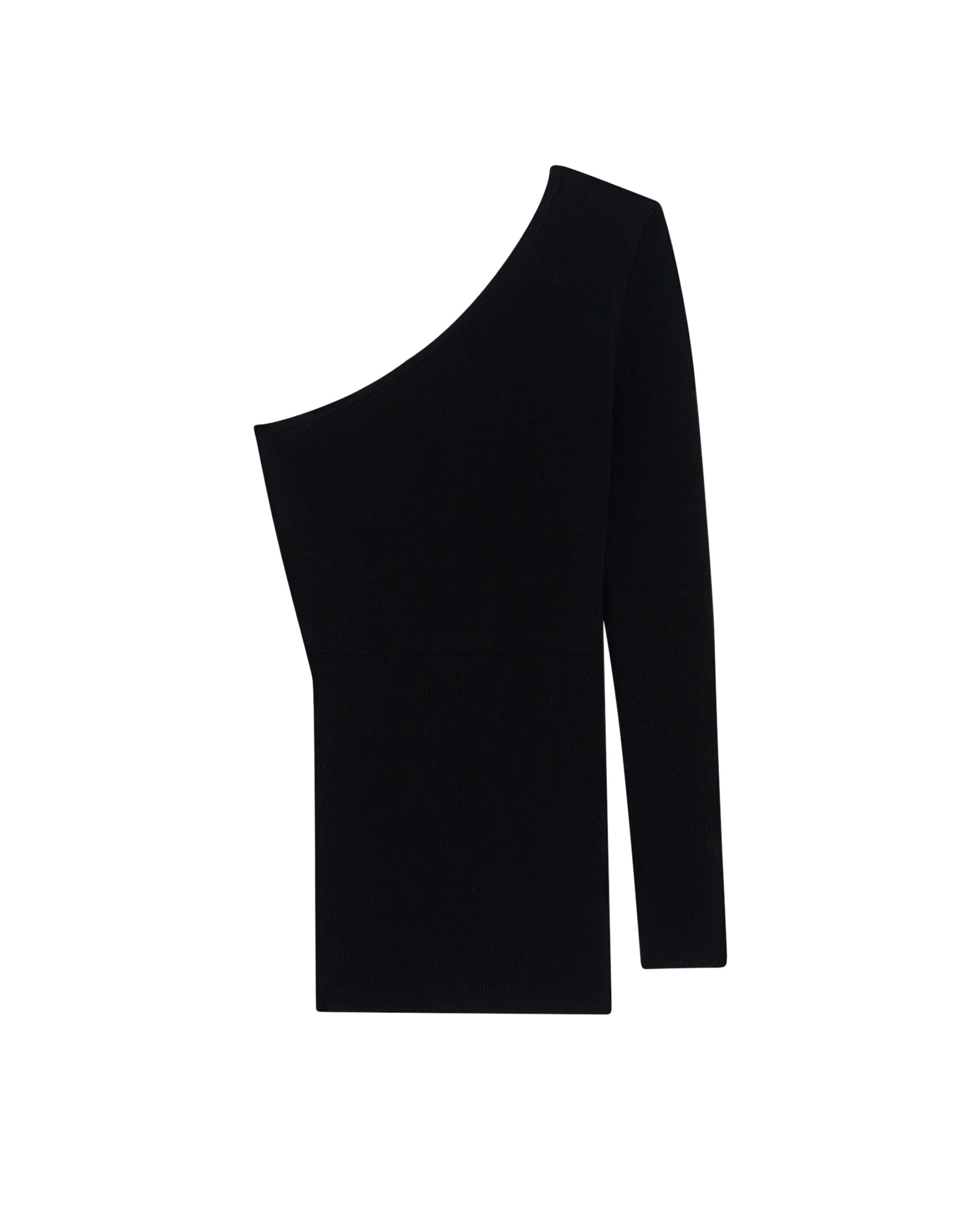 Sitala silk jumper - Black