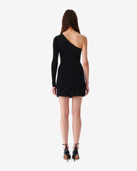 Sitala silk jumper - Black