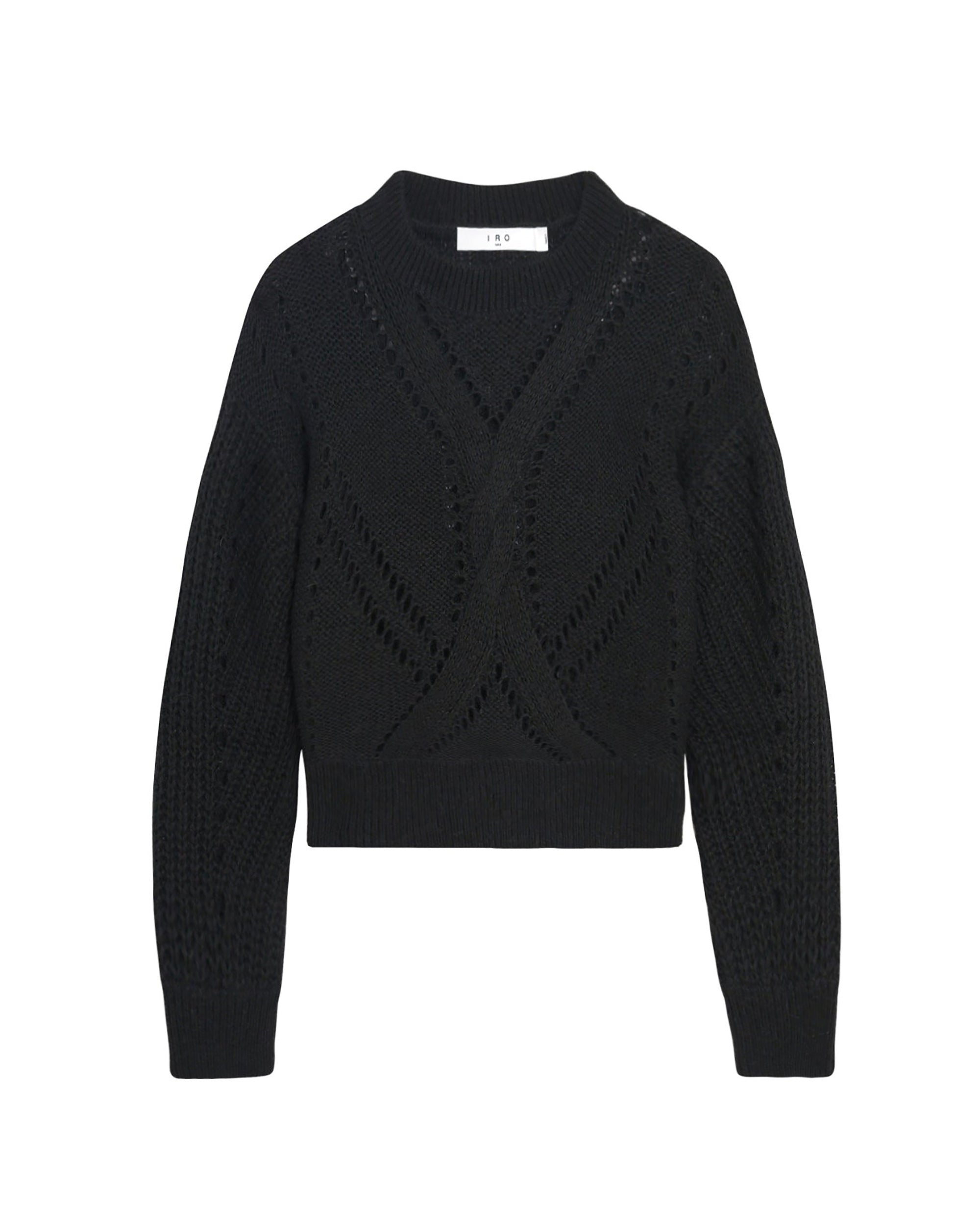 Teodora knitted jumper - Black