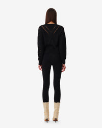 Teodora knitted jumper - Black