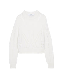 Teodora knitted jumper - Ecru