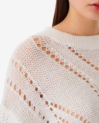 Teodora knitted jumper - Ecru