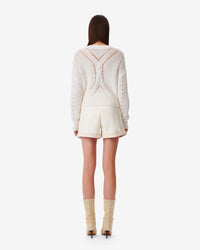 Teodora knitted jumper - Ecru