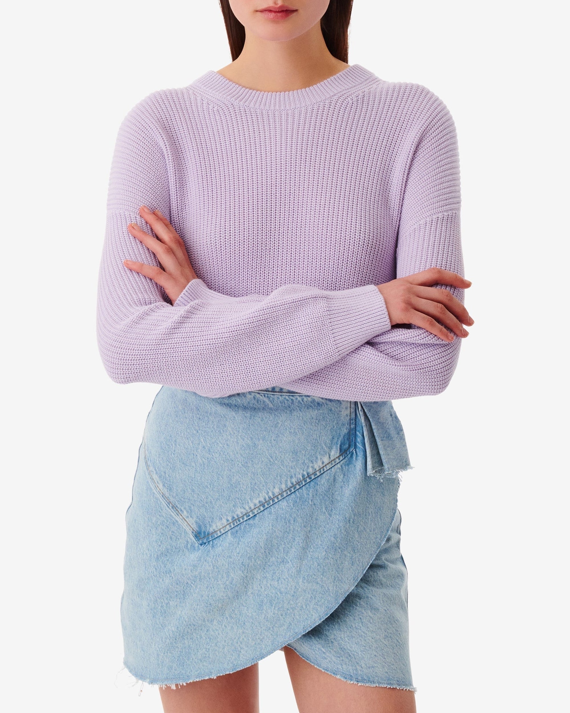 Verale knitted jumper - Lilac