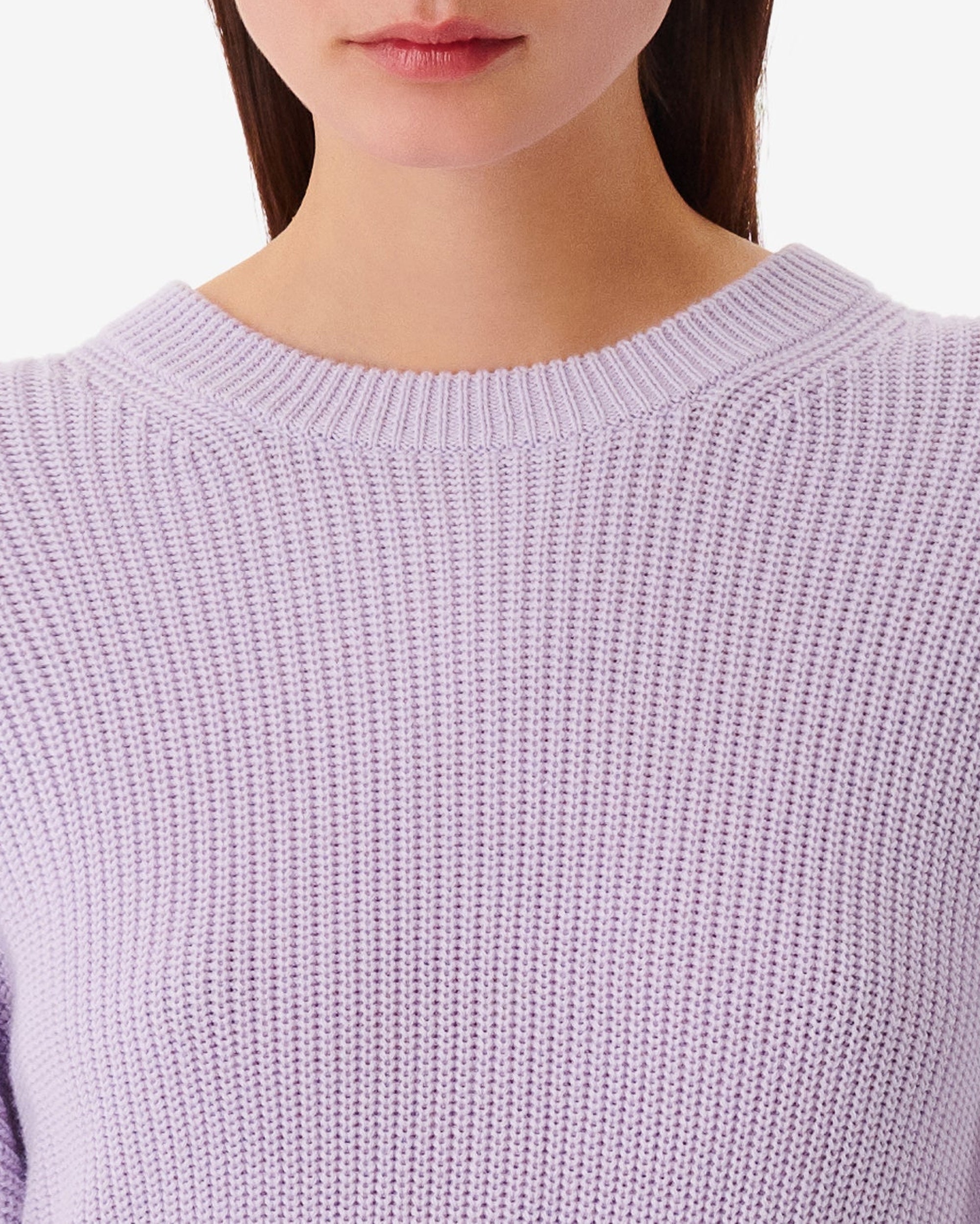 Verale knitted jumper - Lilac