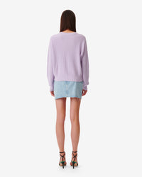 Verale knitted jumper - Lilac