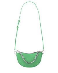 Arc Baby leather bag - Simply Green
