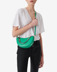 Arc Baby leather bag - Simply Green
