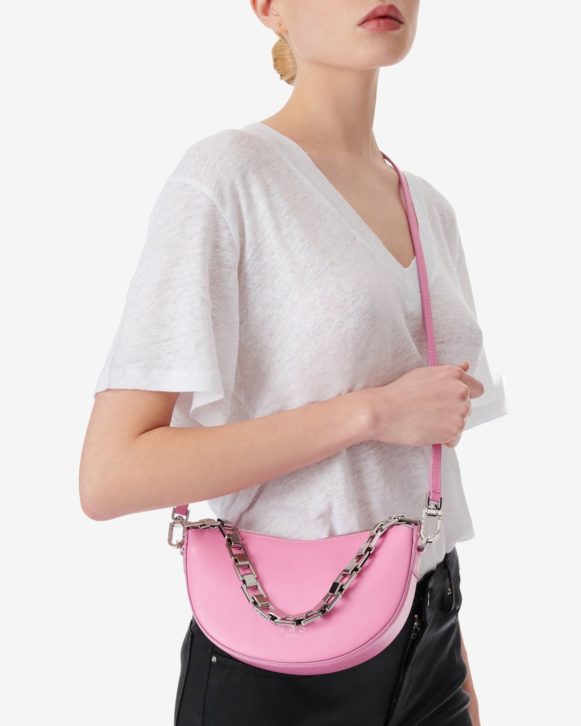 Arc Baby leather bag - Black