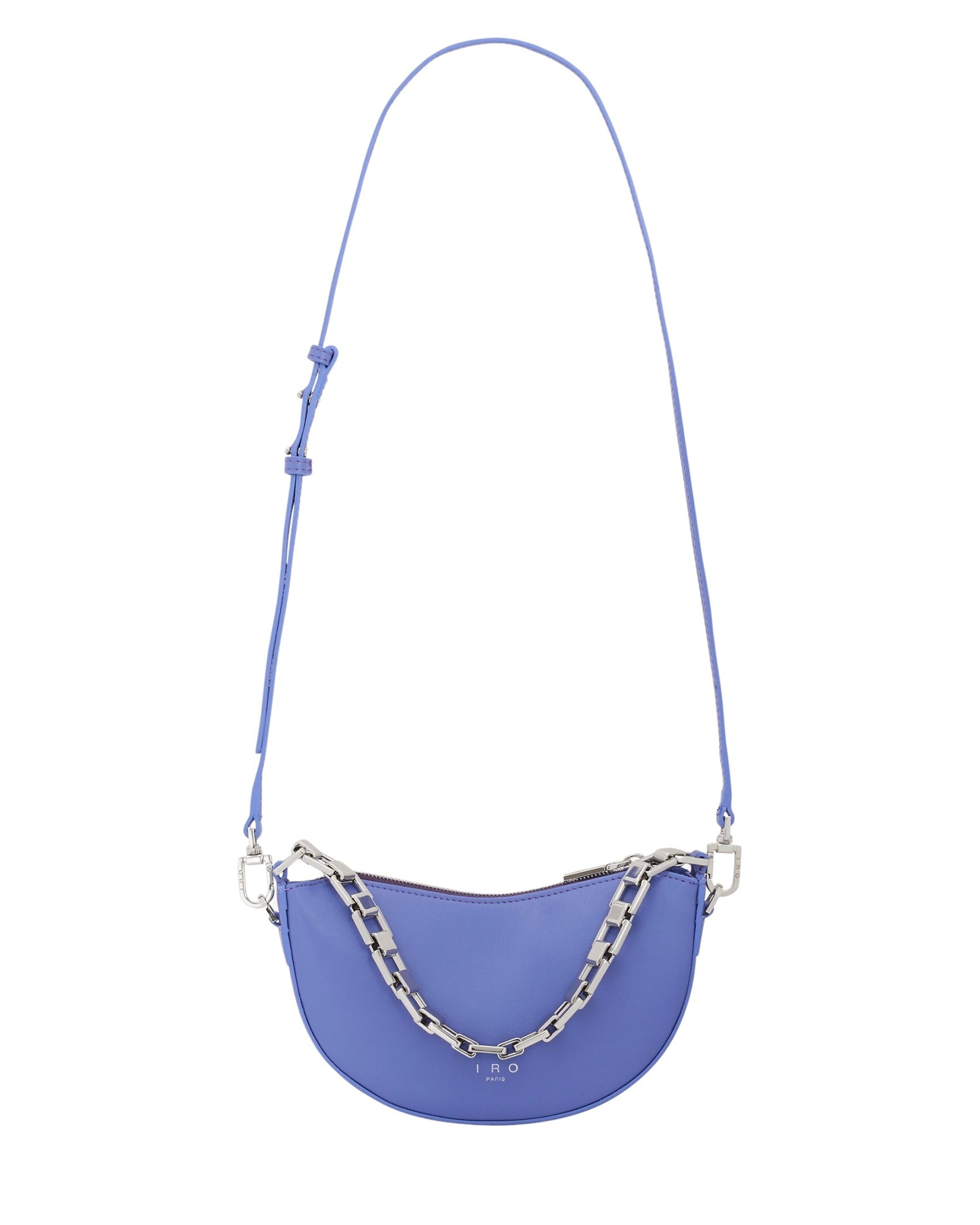 Arc Baby leather bag - Violet Storm
