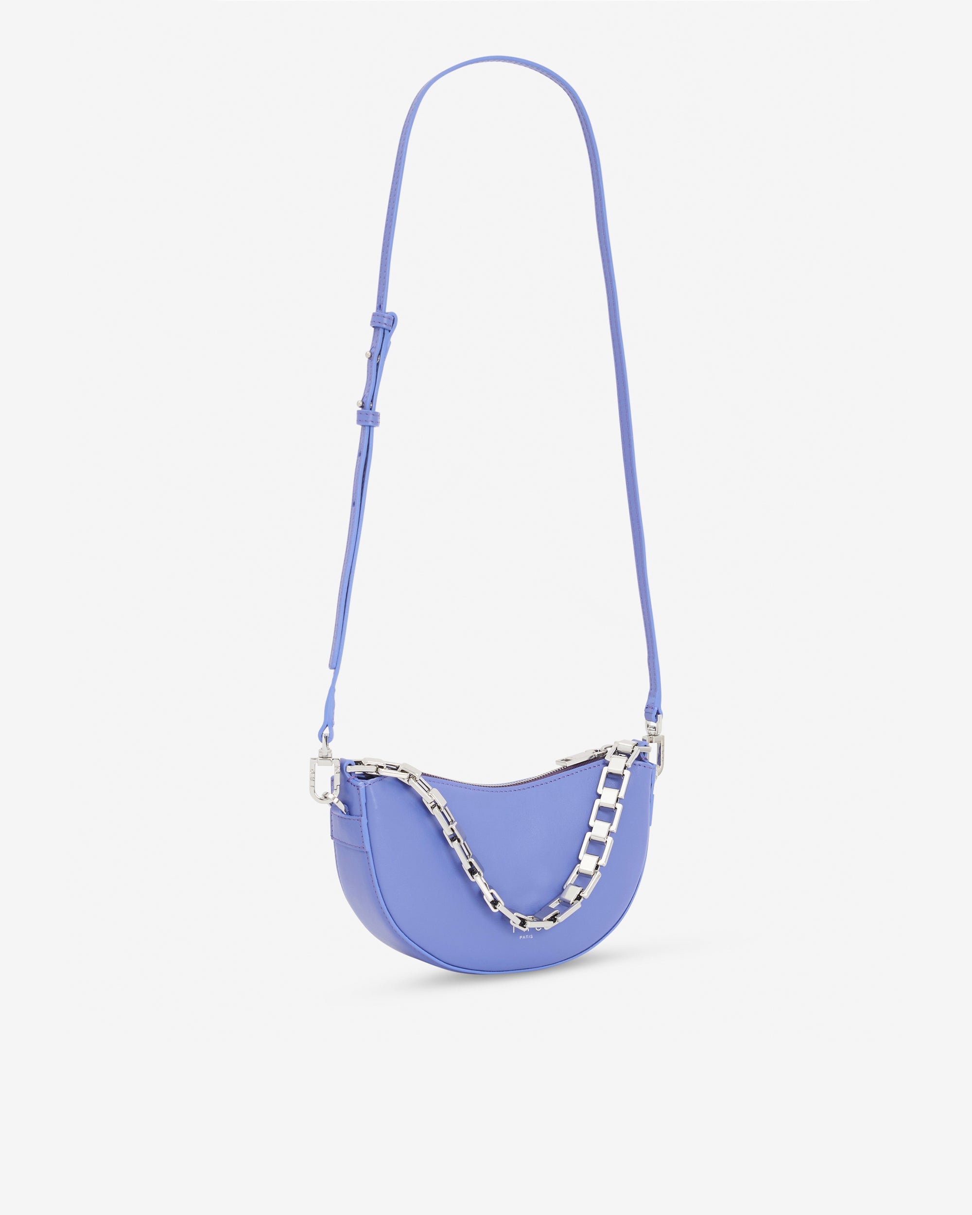Arc Baby leather bag - Violet Storm