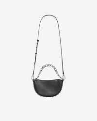 Bow Baby Chain bag in leather - Black