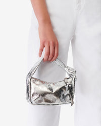 Noue Baby leather bag - Silver