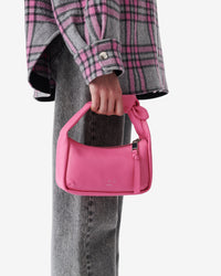 Noue Baby leather bag - Fushia