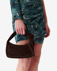 Noue Baby Sd bag in leather - Cocoa