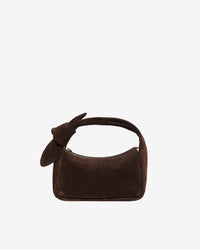 Noue Baby Sd bag in leather - Cocoa