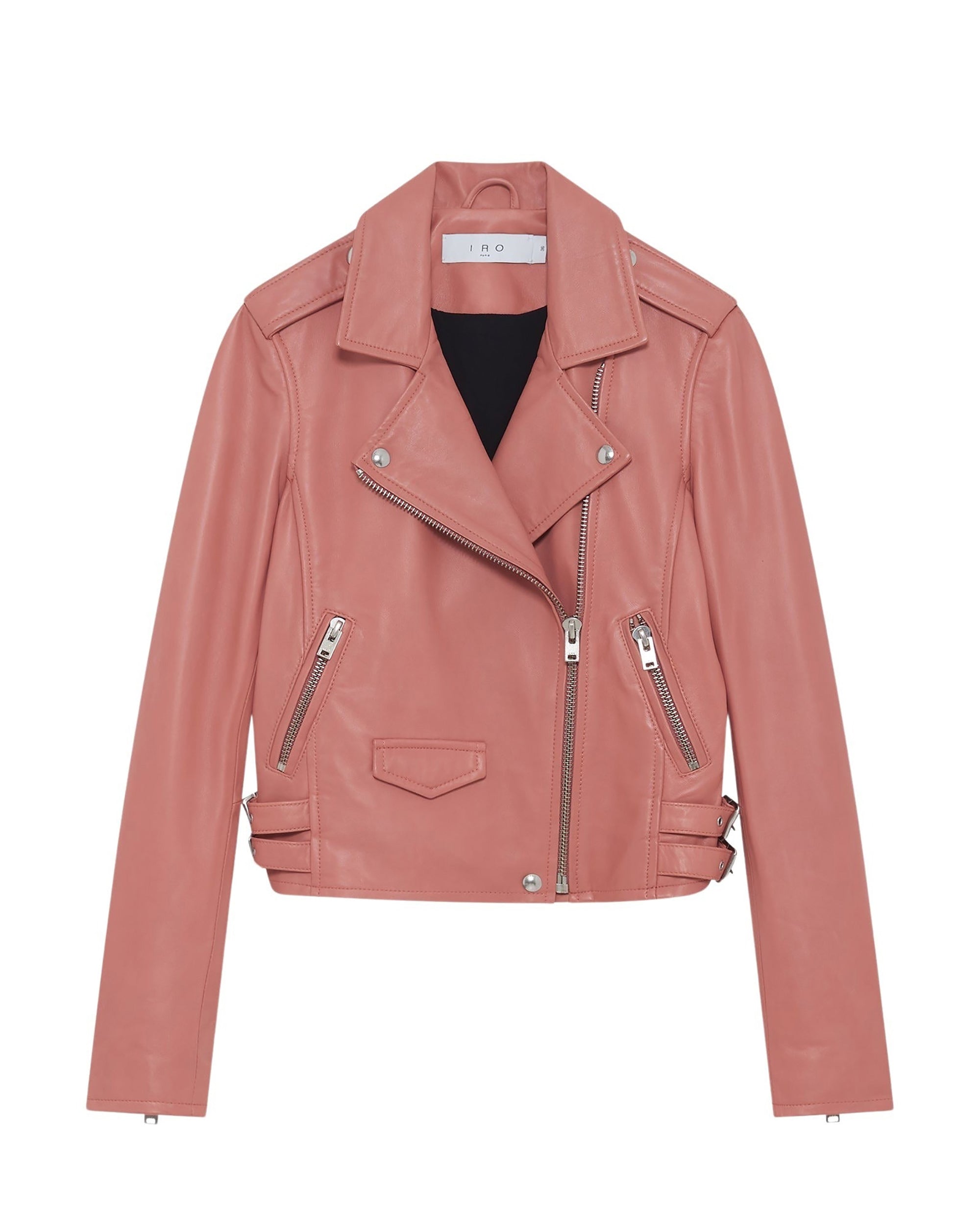 Ashville leather perfecto - Blush Pink