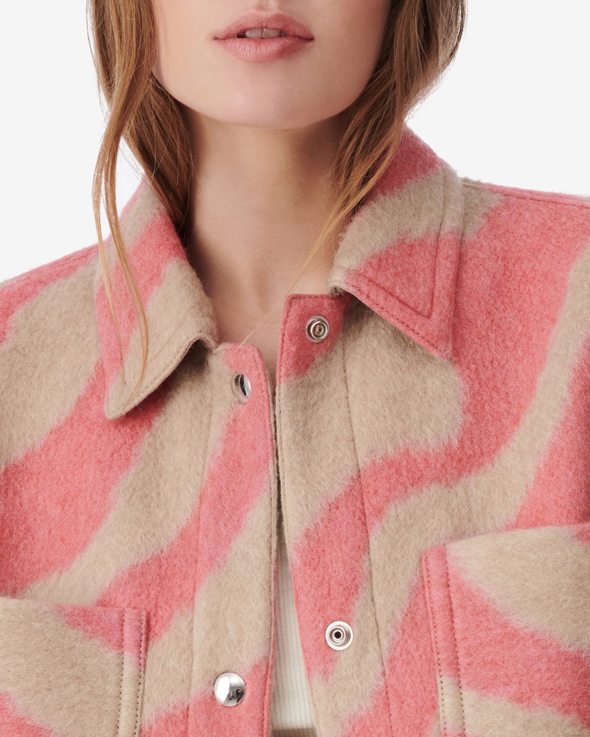 Edwina Jacket - Pink Beige