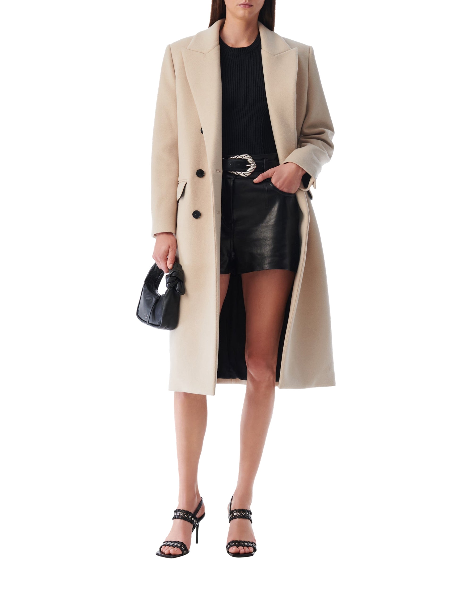 Garance wool coat - Beige