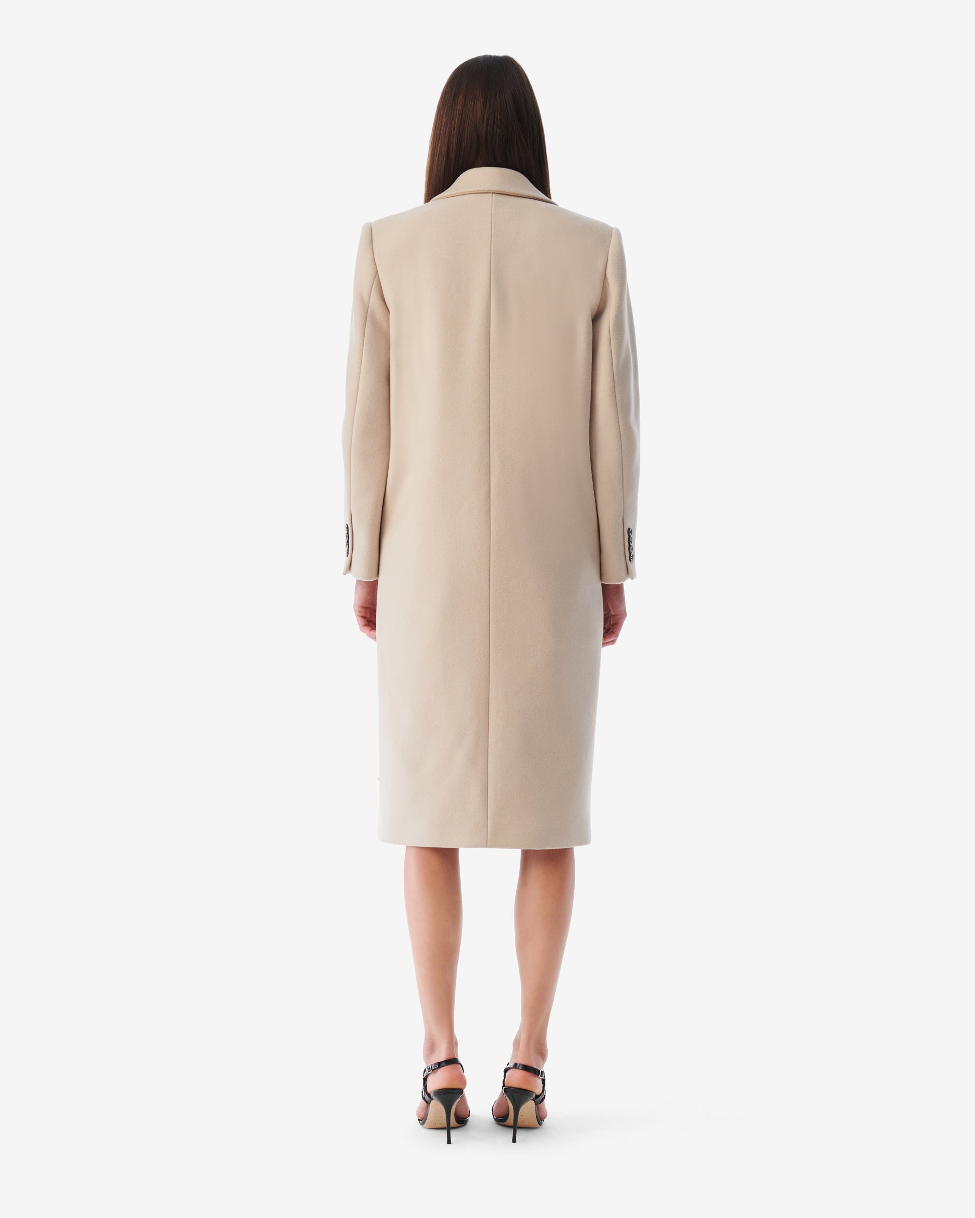 Garance wool coat - Beige