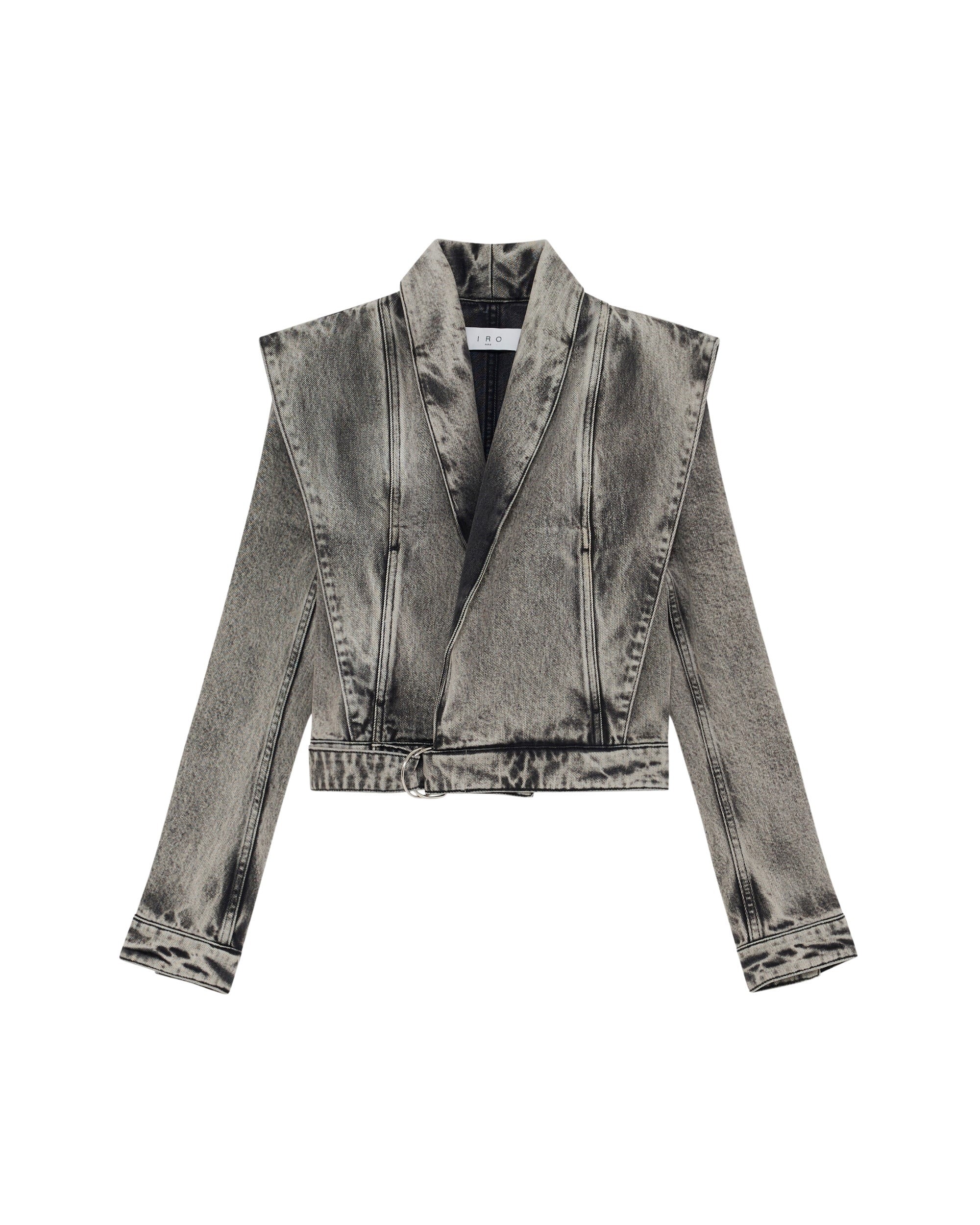 Kajana denim jacket - Snow Black