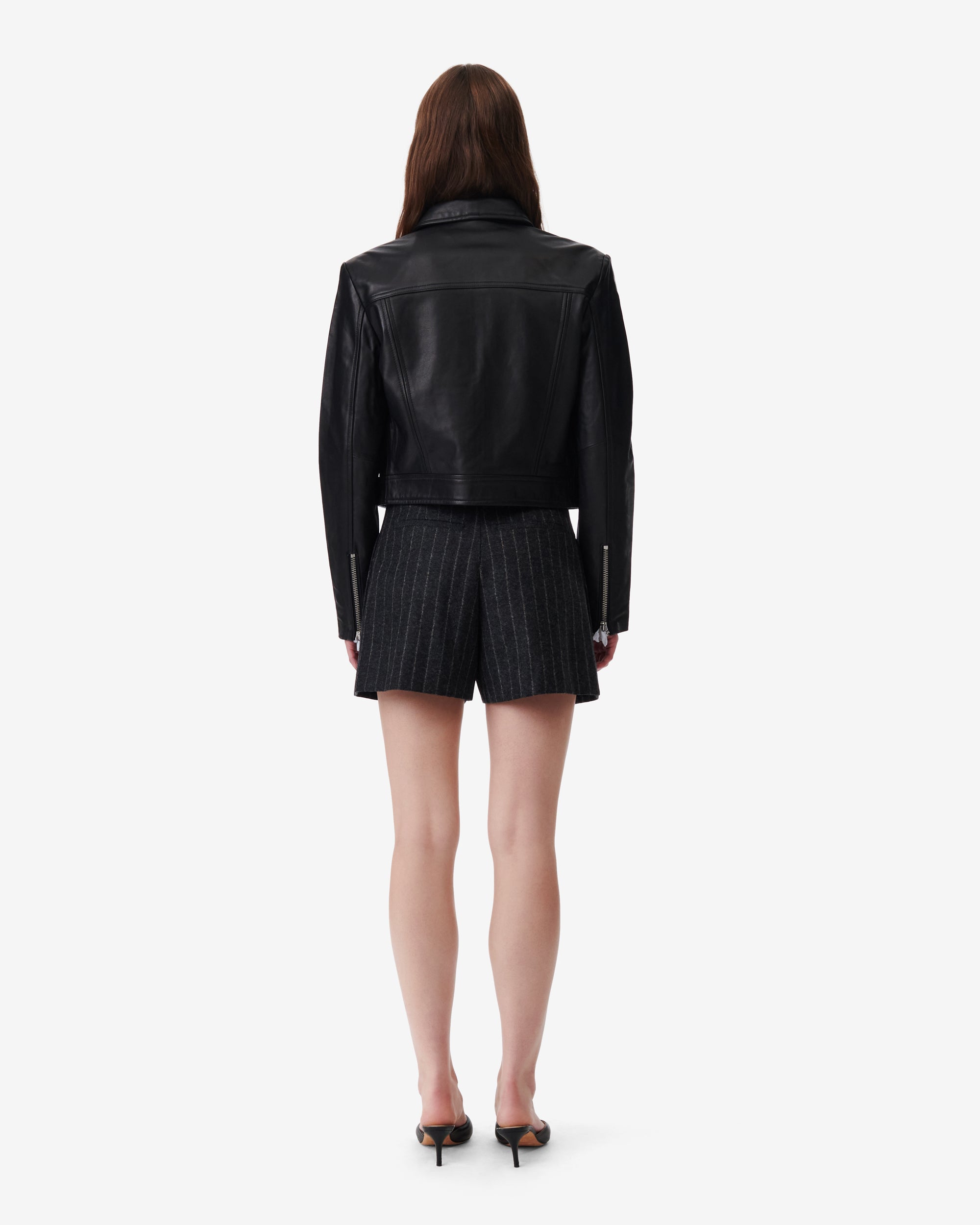 Moma leather perfecto - Black