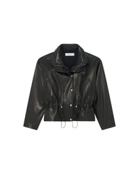 Serian leather perfecto - Black