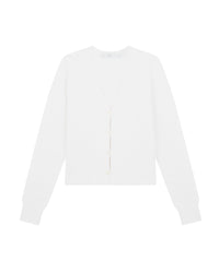 Ninfa knitted cardigan - White