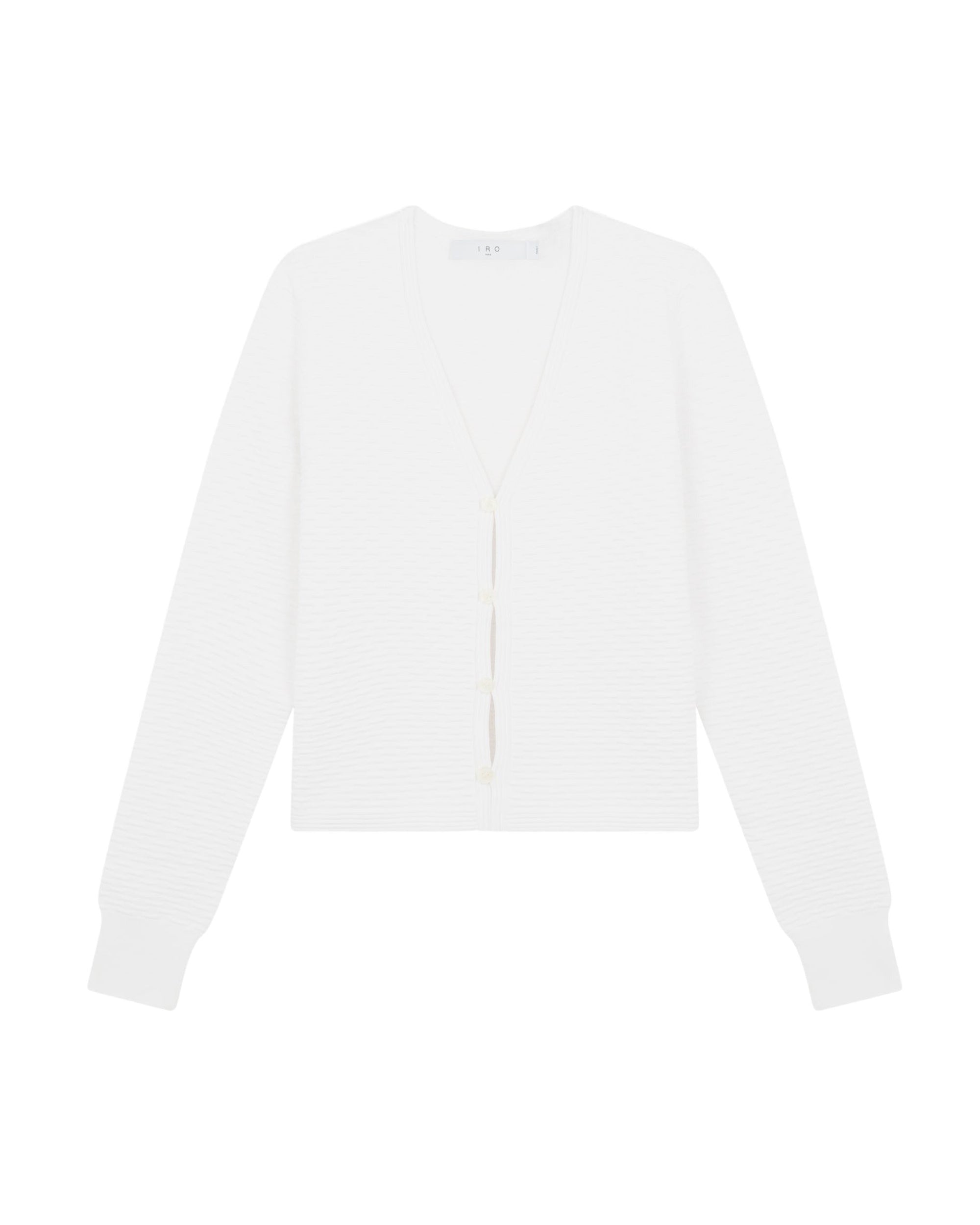 Ninfa knitted cardigan - White