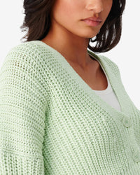 Uberta knitted cardigan - Light Green