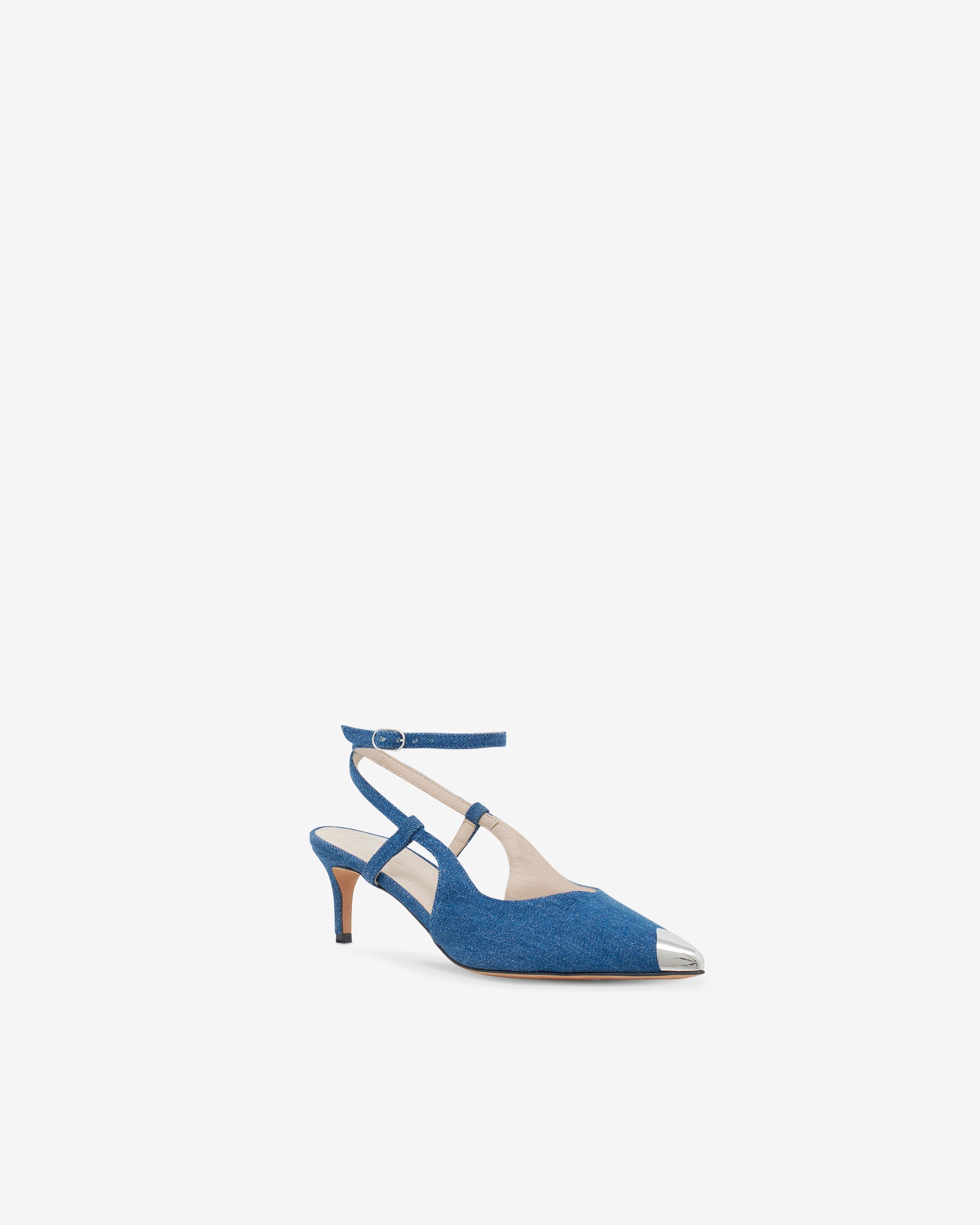 Slingback Damia Low - Denim Blue