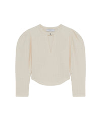 Abad long-sleeved blouse - Ecru
