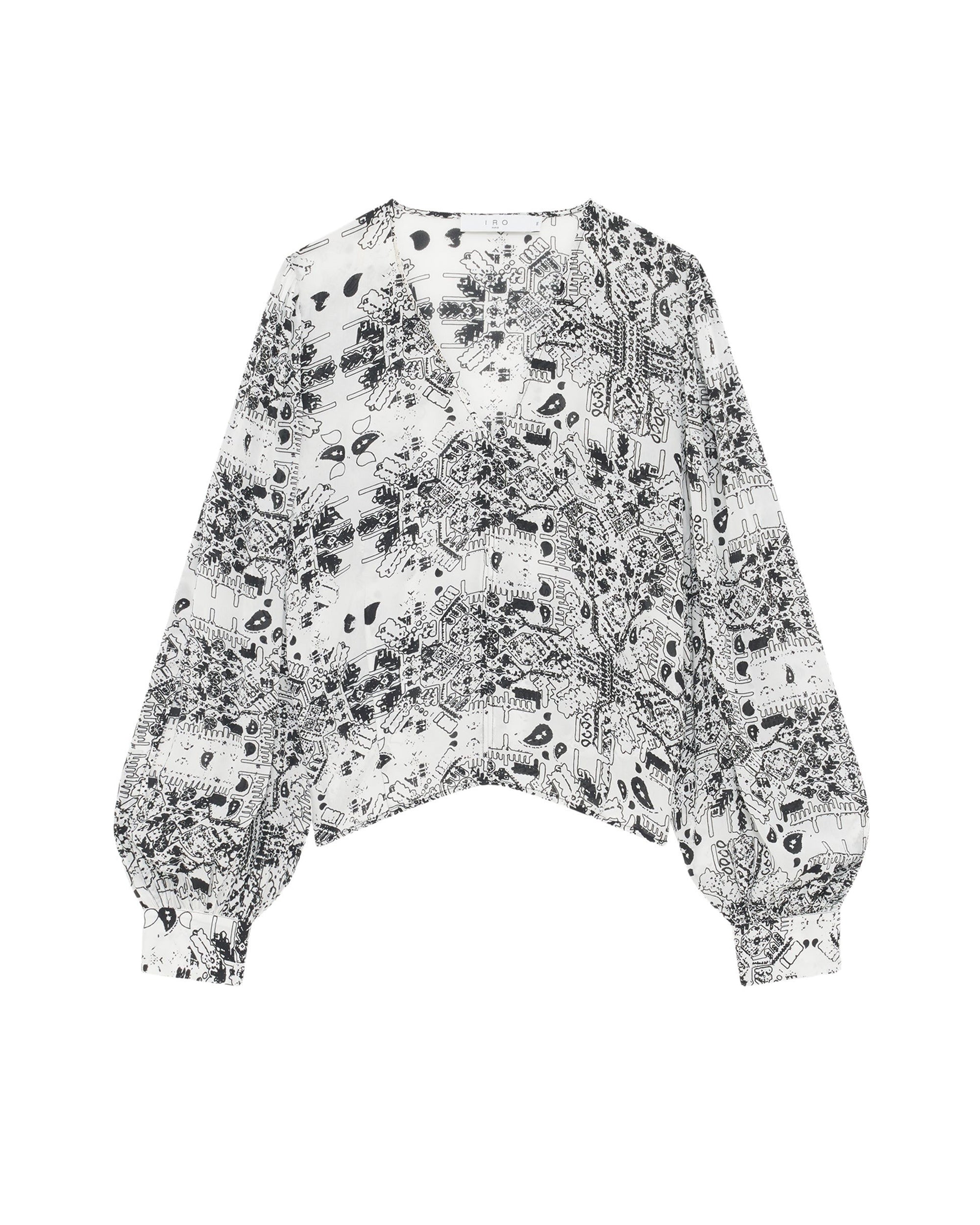 Abgral blouse - White & Black